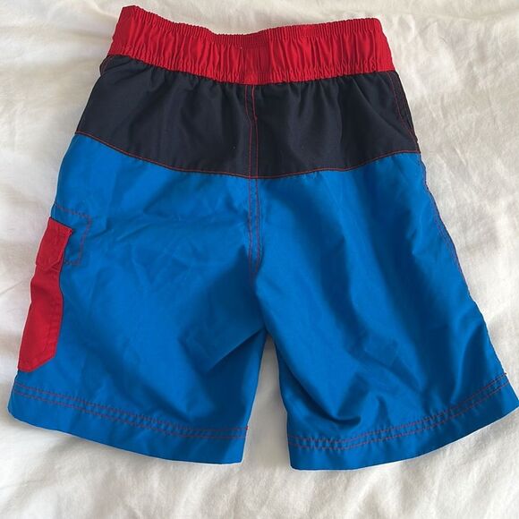 THE CHILDREN’S PLACE Boy’s Drawstring Patriotic Swim Trunks / Size: Small 5/6 - Picture 5 of 7